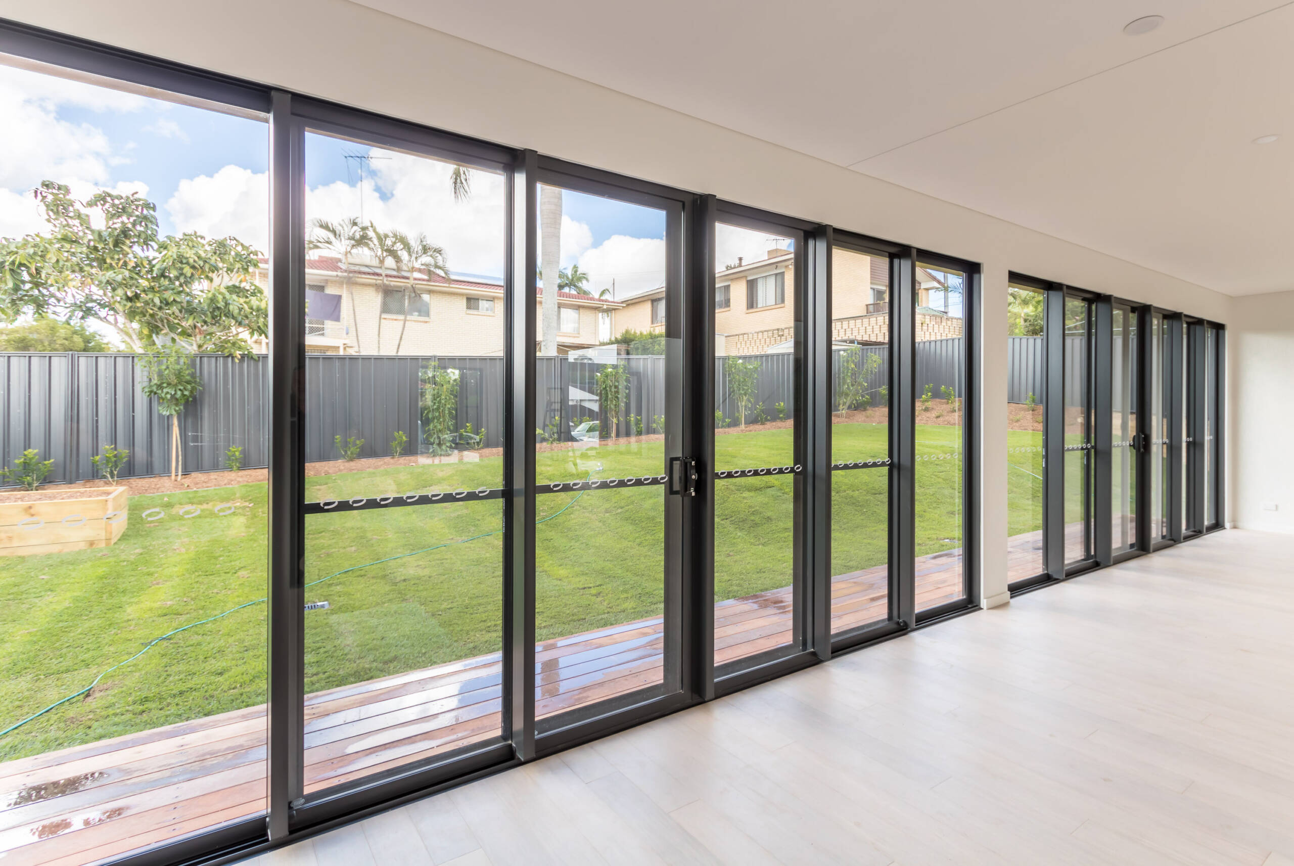 Residential aluminium doors