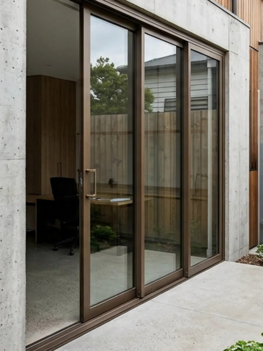 Corner Stacker Doors