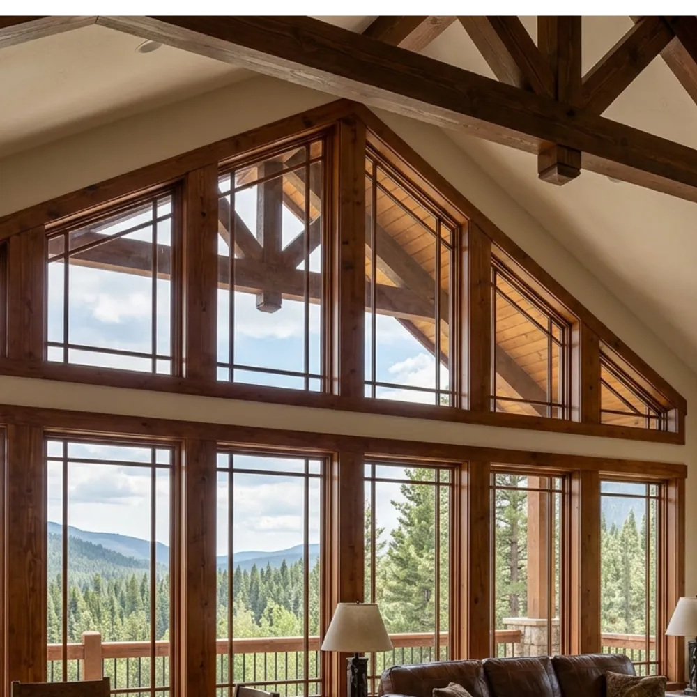 Craftsman-Style Rake Window Series