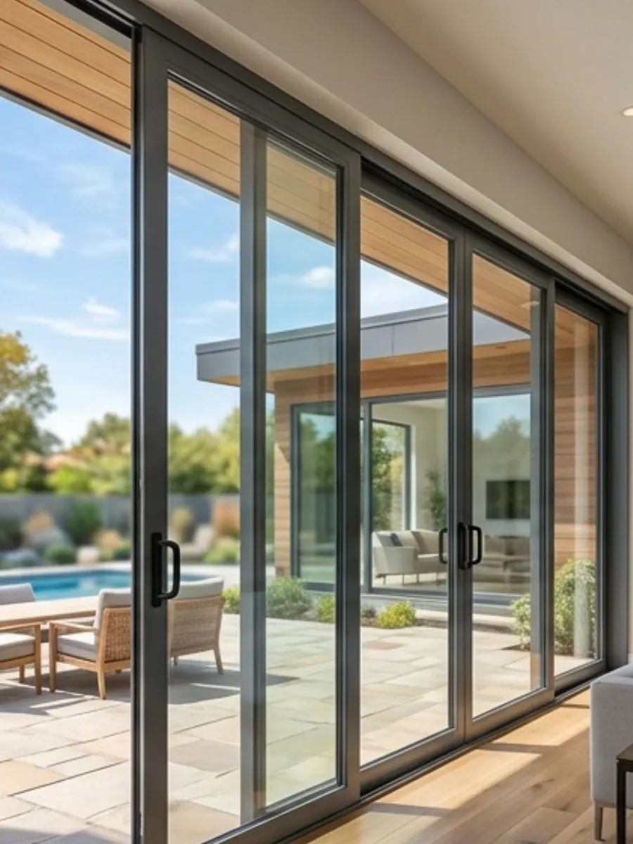Large-Scale Multi-Panel Sliding Glass Door/Window System