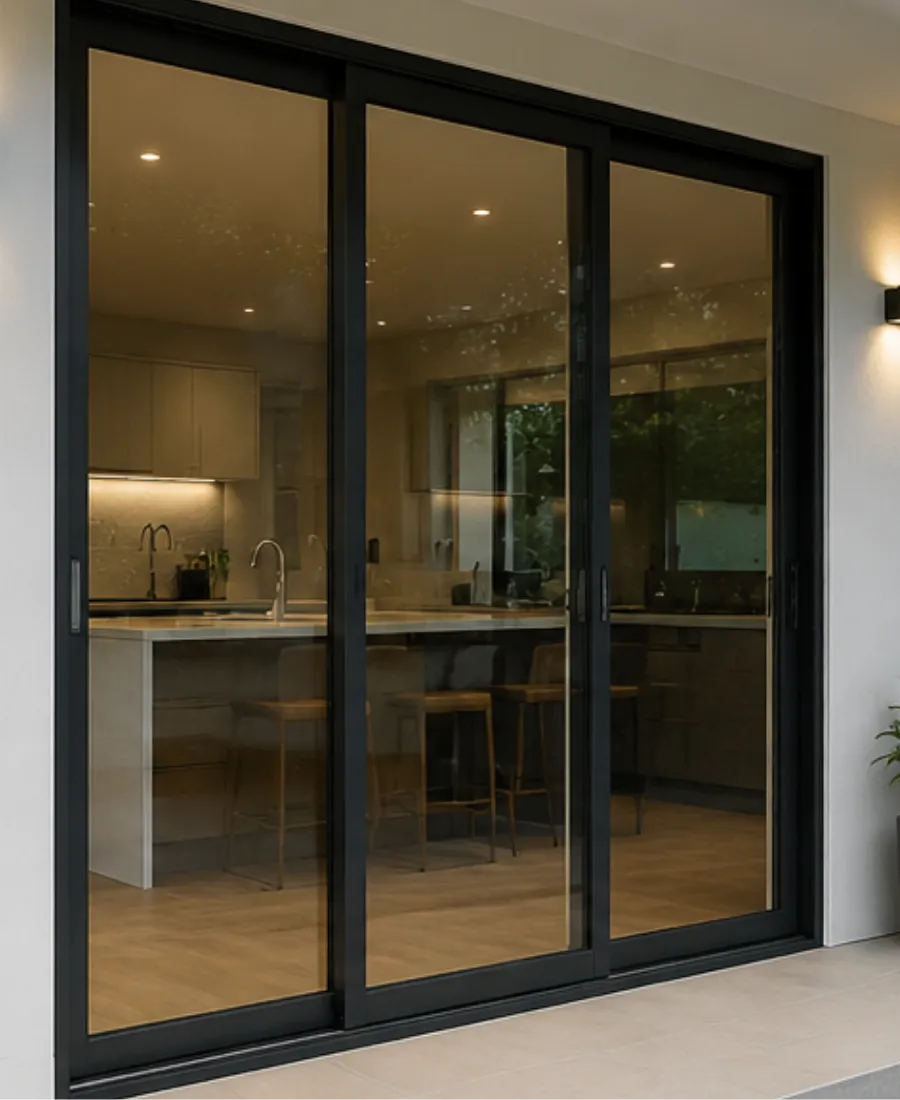 Multi-Panel Sliding Door